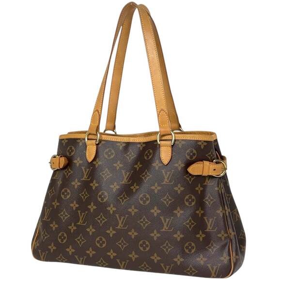 Louis Vuitton Batignolles Horizontal Shoulder Bag Tote Monogram Brown M51154 ...